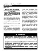 Nordyne DS4QD Series User Manual
