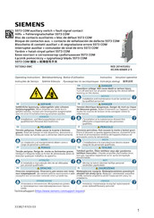 Siemens Sentron 5ST3 COM Operating Instructions Manual