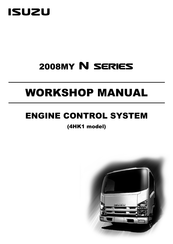 Isuzu 2008MY N Series Workshop Manual