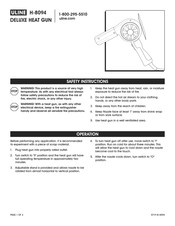 U-Line H-8094 Instruction Manual