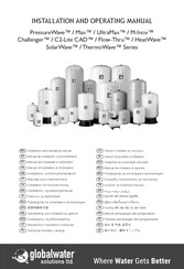globalwater PressureWave Series Installation And Operating Manual