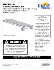 Floe X-SHALLOW 510-17100-00 Assembly Instructions And Owner's Manual