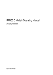 Siemens RM400 C70 Operating Manual