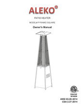 Aleko PYRAMID SQUARE Owner's Manual