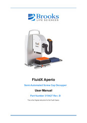 Brooks FluidX Aperio Series User Manual