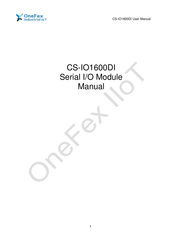 OneFex CS-IO1600DI User Manual