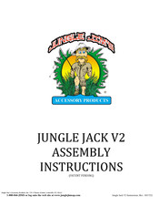 Jungle Jim’s JUNGLE JACK V2 Assembly Instructions Manual