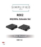 Simplified MFG REX2 User Manual