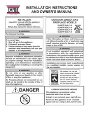 Empire Comfort Systems OL60TP18P-1 Installation Instructions And Owner's Manual