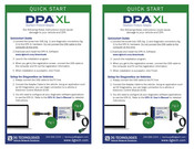 DG Technologies DPA XL Quick Start Manual
