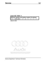 Audi A8 1994 Service Manual