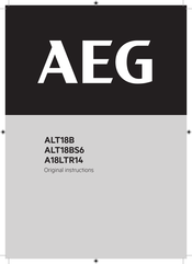 AEG ALT18BS6 Original Instructions Manual