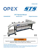 Opex STS Falcon Operator's Manual