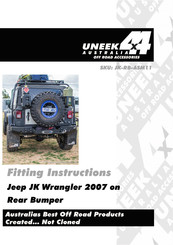 Uneek 4x4 JK-RB-ASM11 Fitting Instructions Manual