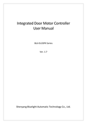 Bluelight Automatic Technology BL6-DU20PX Series User Manual