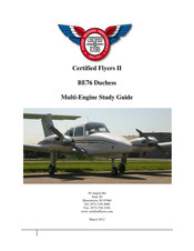 Beechcraft BE76 Duchess Study Manual
