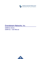 Grandstream Networks GWN70 Series User Manual