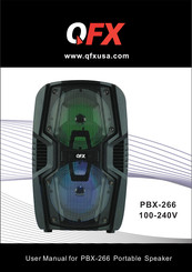 Qfx PBX-266 User Manual