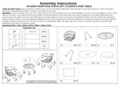 Kmart HAMPTONS 43162055 Assembly Instructions