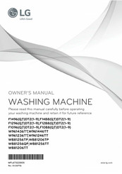 LG F10B8TDT29 Owner's Manual