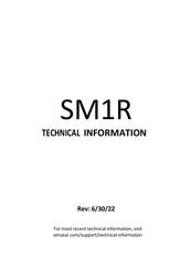 Sensear SM1RB001 Technical Information