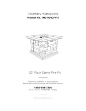 Royal garden TM21RD32FPT1 Assembly Instructions Manual