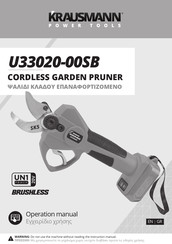 KRAUSMANN U33020-00SB Operation Manual