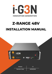 I-G3N Z-RANGE 48V Installation Manual