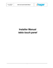 hager tebis Installer Manual