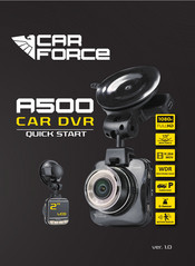 CAR FORCE A500 Quick Start Manual