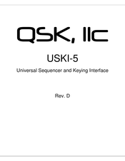 QSK USKI-5 Instructions Manual