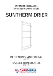 Suntherm DRIER 400 Instruction Manual