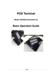 Oracle MICROS Workstation 8 Basic Operation Manual