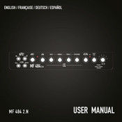Ashdown MF 484 2.N User Manual