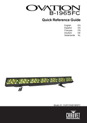 Chauvet Professional OVATION B-1965FC Quick Reference Manual