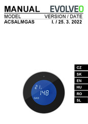 Evolveo Alarmex Pro ACSALMGAS Manual