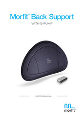 Morfit Back Support WITH E-PUMP User Manual