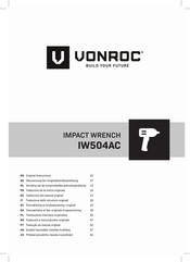 VONROC IW504AC Original Instructions Manual