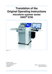 Janich & Klass XINO S700 Series Translation Of The Original Operating Instructions