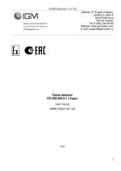 IGM Vega FD 330-3-1 User Manual