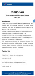 Intellisystem IT-PMC-3011 User Manual