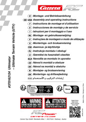 Carrera RC RC POWER Ultimator Assembly And Operating Instructions Manual