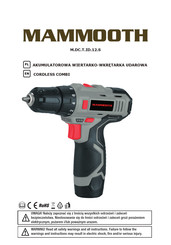 Mammoth M.DC.T.ID.12.S Manual