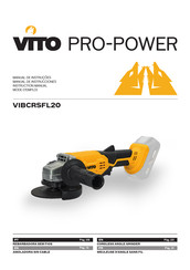 VITO PRO-POWER VIBCRSFL20 Instruction Manual