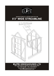 Elite Greenhouses STREAMLINE Series Instructions & Illustations
