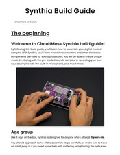 Circuitmess Synthia Build Manual