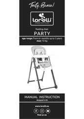 Lorelli PARTY Instruction Manual