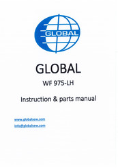 Global WF 975-LH Instruction & Parts Manual