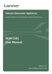 Lanner HLM-1101 User Manual