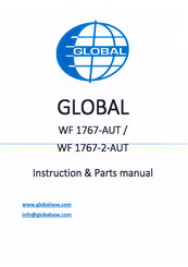 Global WF 1767-2-AUT Instruction & Parts Manual
